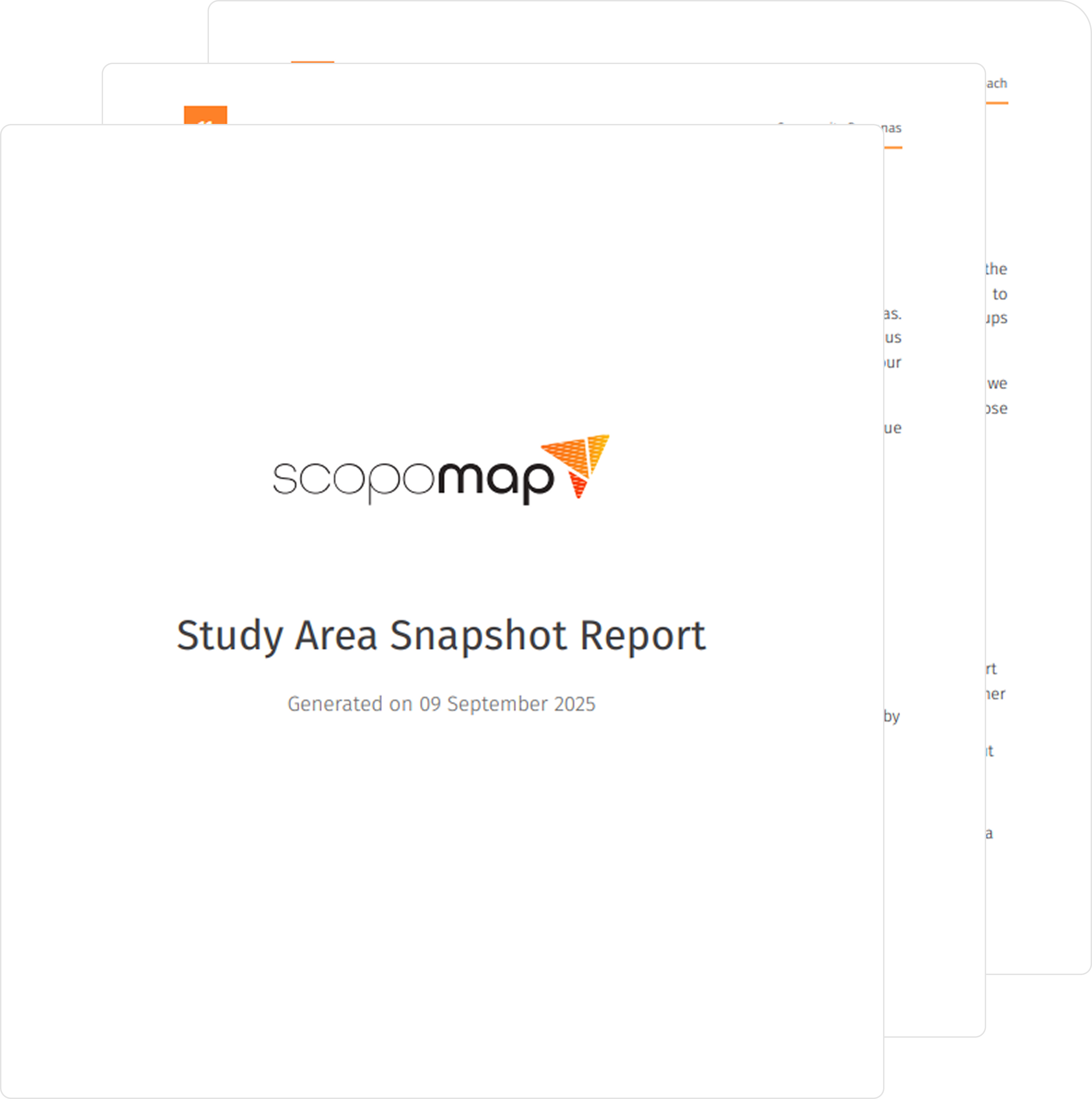 Image of a report from Scopomap